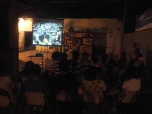 Cine Morrão exibe "O Estopim" e faz debate sobre as UPPs nas favelas. Foto: Miriane Peregrino