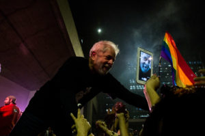 Lula foi tratado como popstar. (Créditos: Bárbara Dias / ANF)