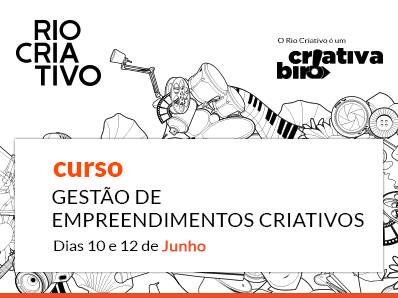 Curso gratuito de gestão de empreendimentos criativos