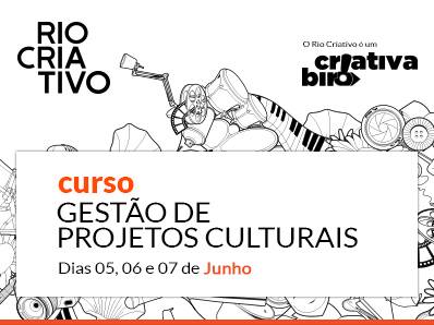 Curso gratuito de gestão de projetos culturais