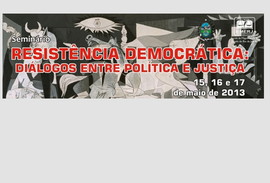 Seminário na EMERJ:  Resistência Democrática