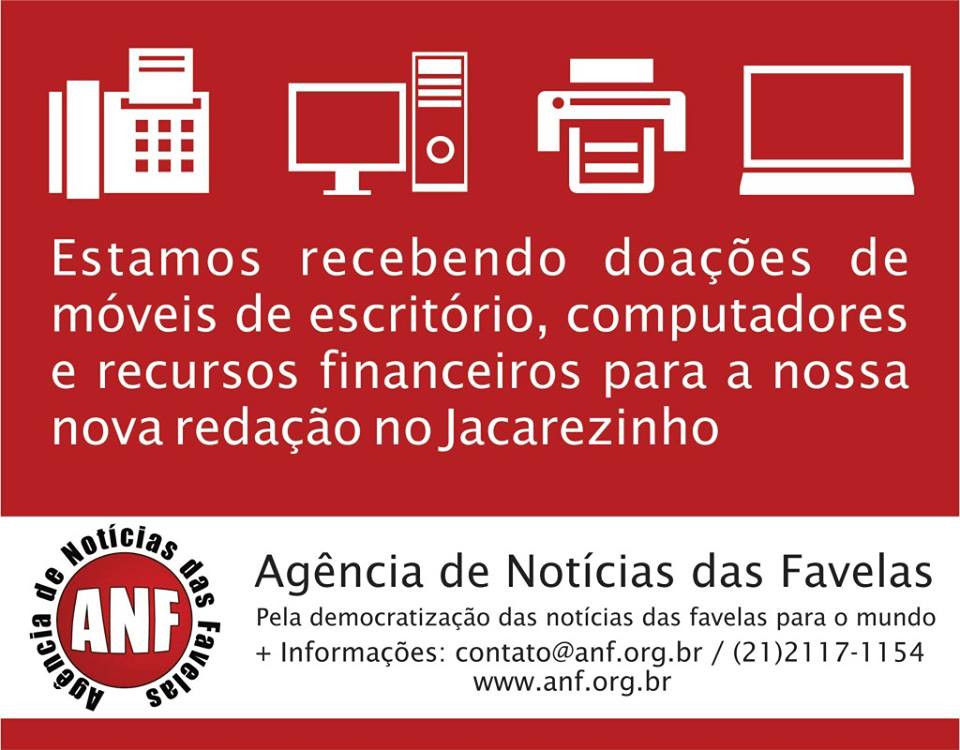 Agência de Notícias das Favelas inaugura redação no Jacarezinho