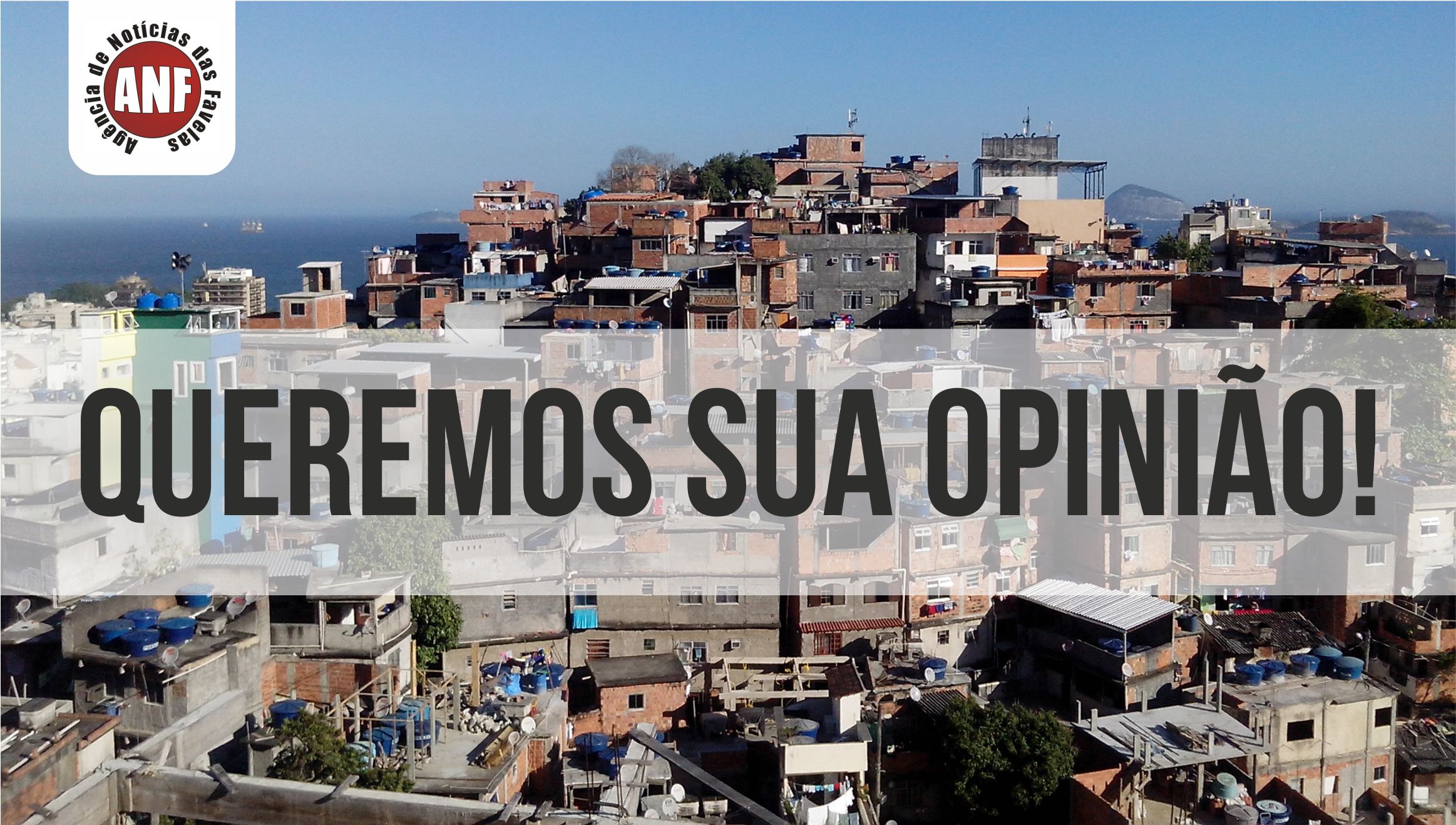 É empresário, empreendedor ou autônomo em uma favela? Queremos sua opinião!