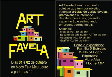 Art Favela: mostra coletiva de artistas na Zona Portuária