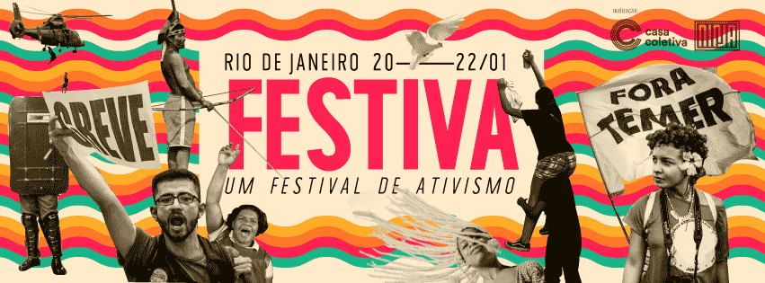 ANF participa de festival de ativismo no Rio
