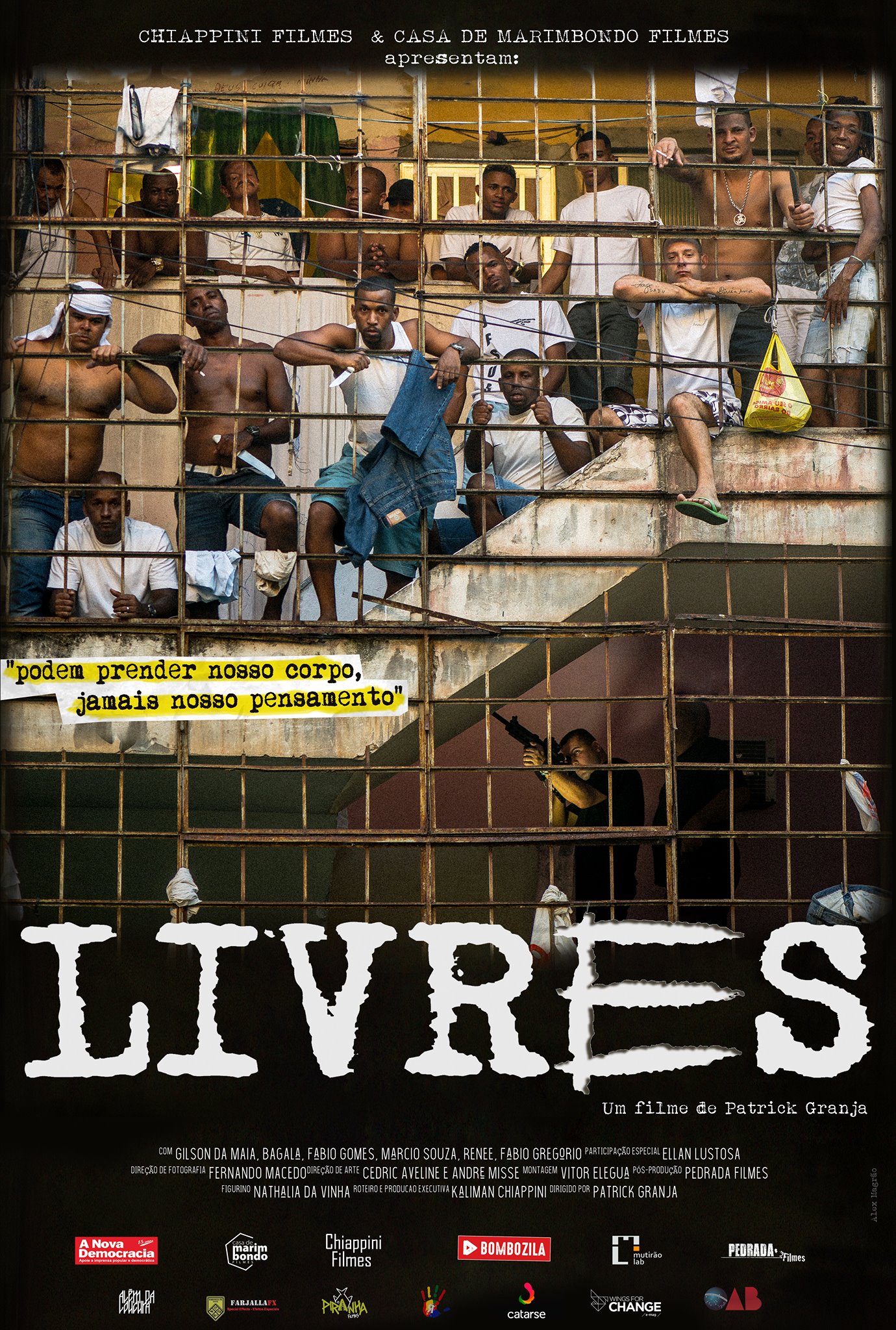 Filme idealizado por ex-detentos estreia no Festival do Rio dia 07