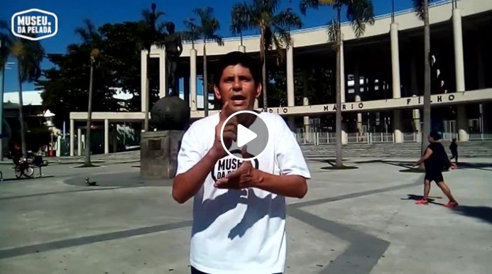 Nas Ruas do Rio: Estátua do Bellini; veja o vídeo