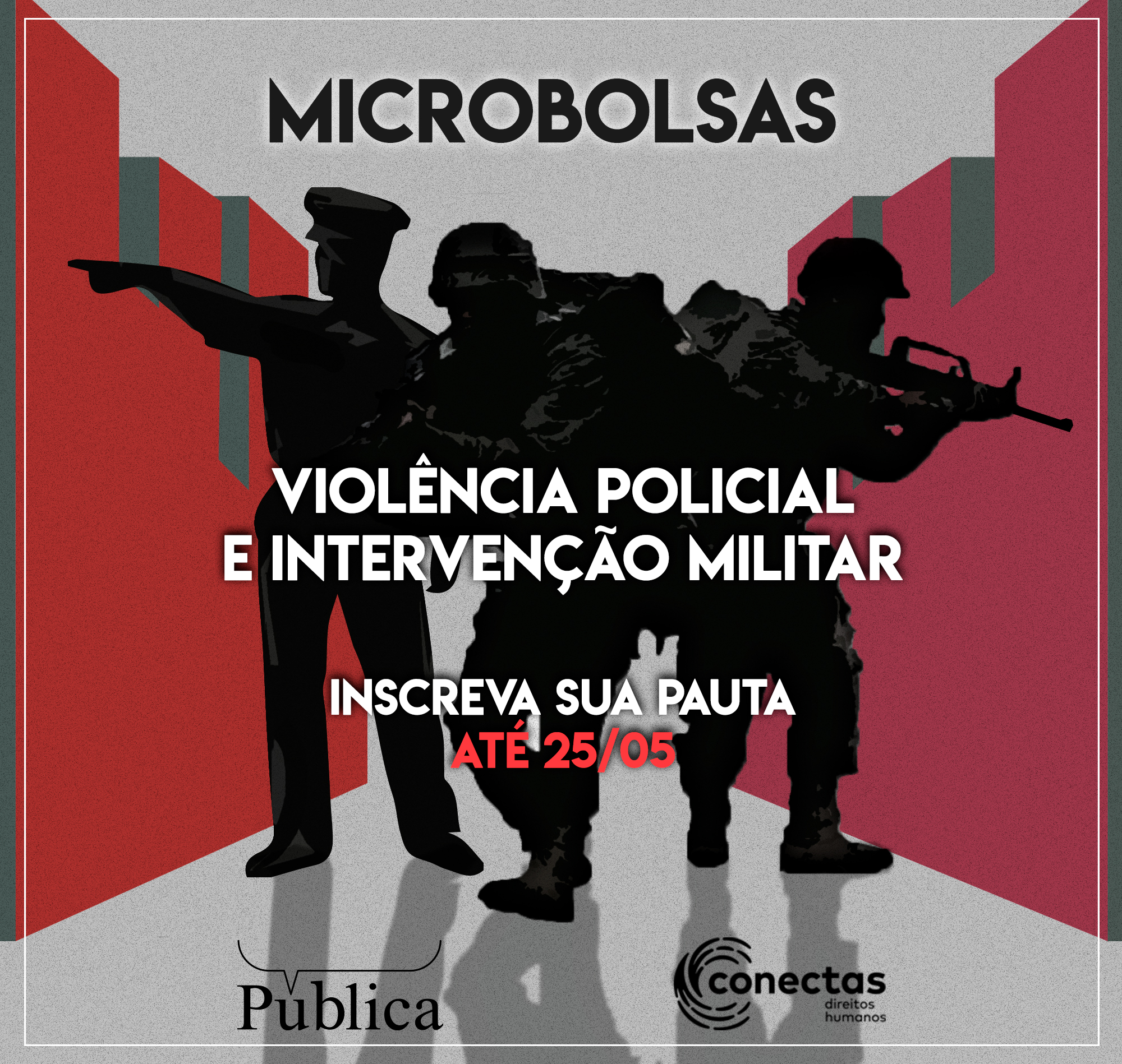 Inscrições abertas para concurso de reportagens sobre violência policial e intervenção militar