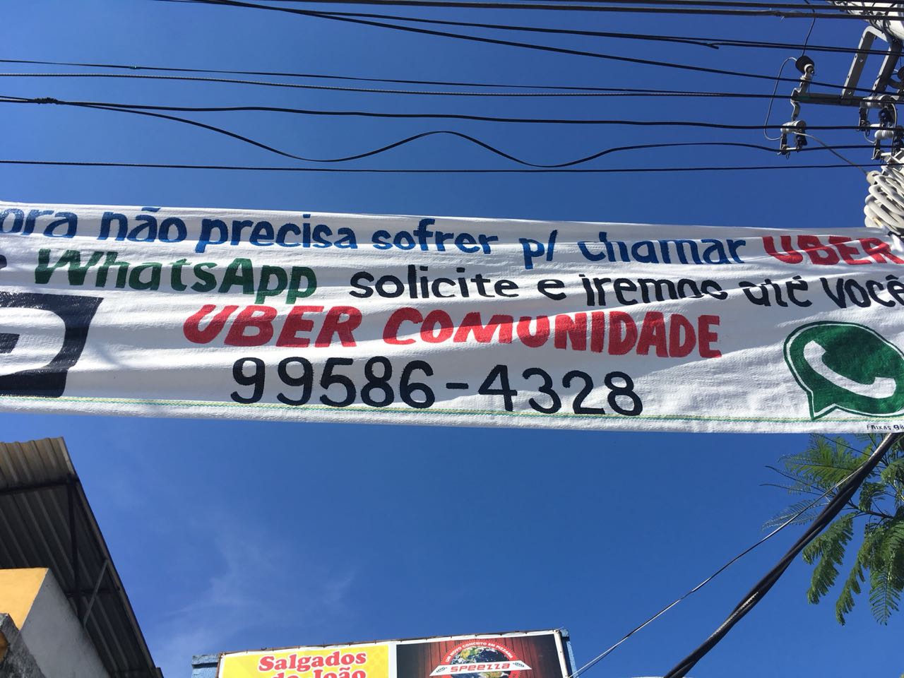 Uber na favela