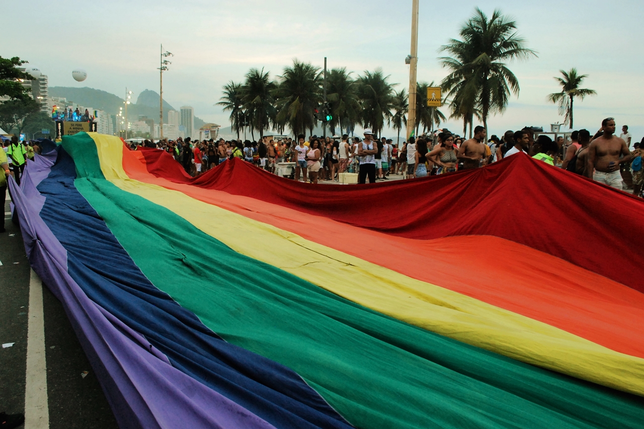 Orgulho LGBT em Copacabana (ELE NÃO!)