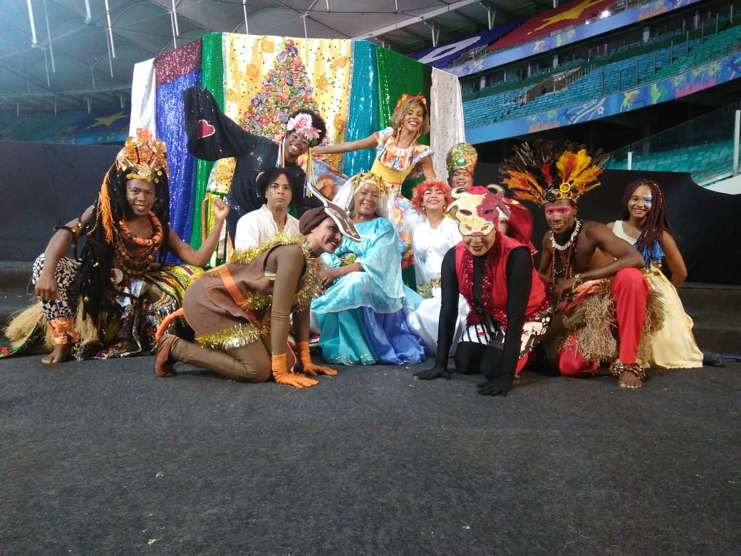 Magia do Natal entra em campo na Arena Fonte Nova- Salvador