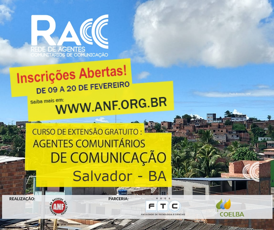 A ANF abre inscrições para 3° edição da RACC em Salvador