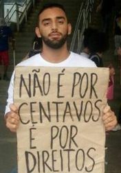 Não é por centavos é por DIREITOS