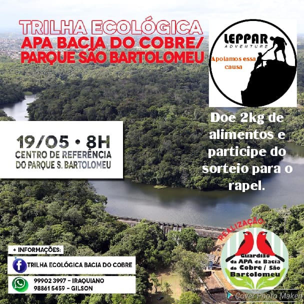 Parque São Bartolomeu: Trilha ecológica APA Bacia do cobre