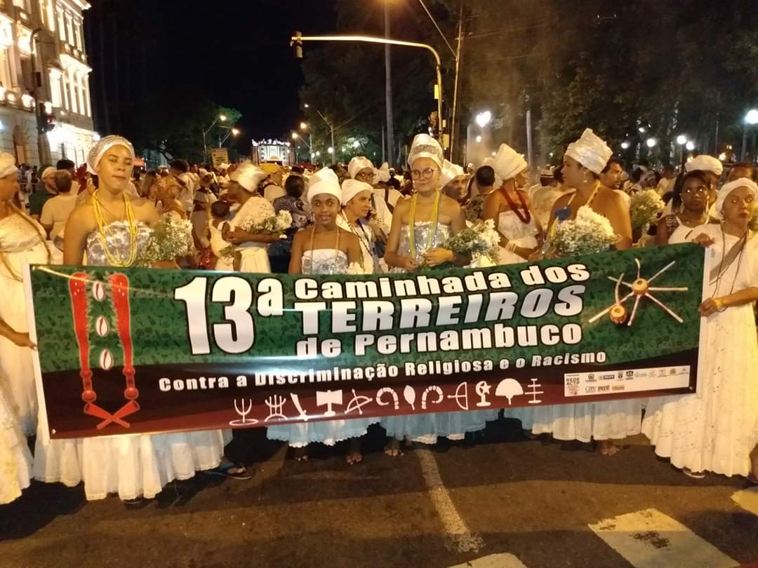 13ª Caminhada dos terreiros de Pernambuco: união e fortalecimento contra a discriminação religiosa e o racismo