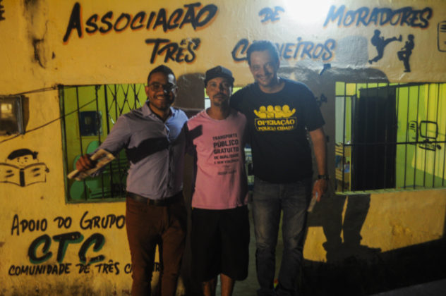 Da esquerda para a direita: Pedro Josephi, Levi Costa e Áureo Cisneiros - Foto: Junior Silva/ ANF