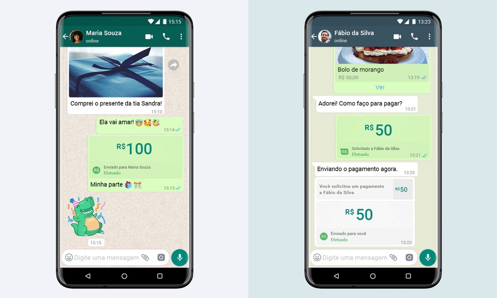 Nova atualização do WhatsApp permitirá pagamentos pelo aplicativo