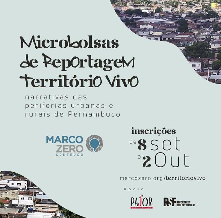 Marco Zero e Repórteres Sem Fronteiras lançam edital para reportagens em periferias