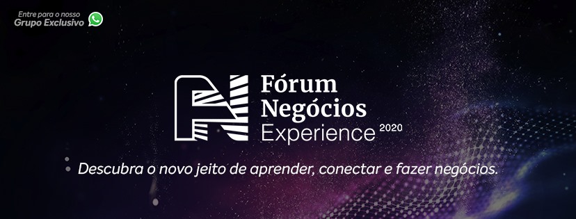 Fórum Negócios Experience: evento gratuito com foco no empreendedorismo