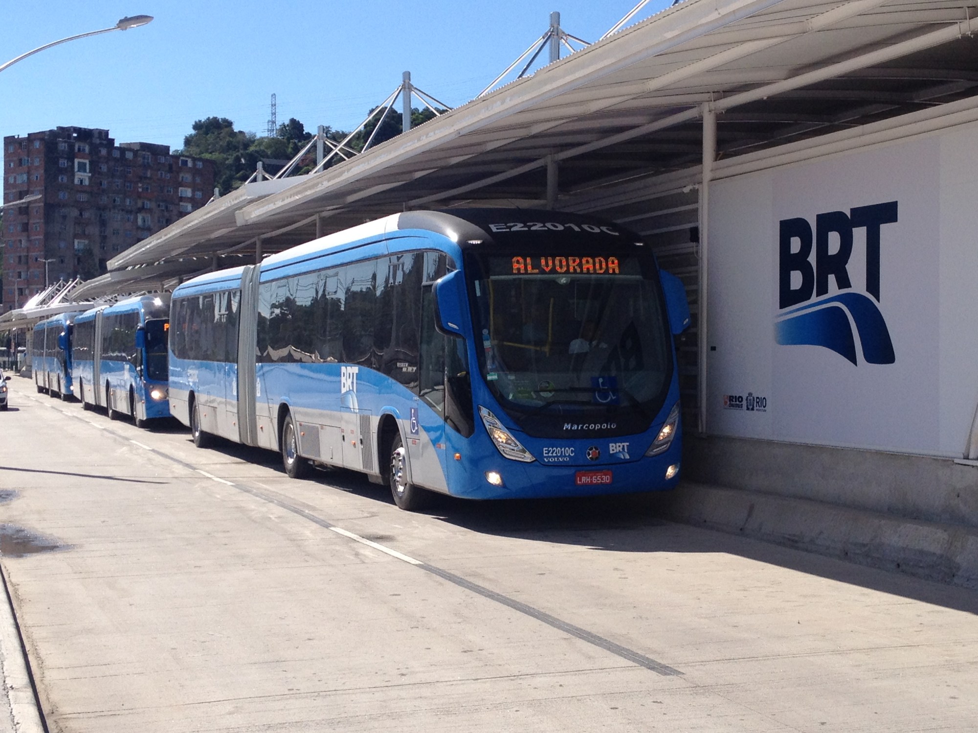 Se eleito prefeito, Paes diz que BRT será prioridade do seu mandato - Foto: Divulgação/BRT
