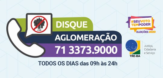 TRE da Bahia lança canais para denunciar atos de campanha que desrespeitem normas sanitárias