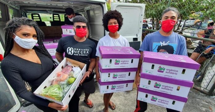 entrega de orgânicos