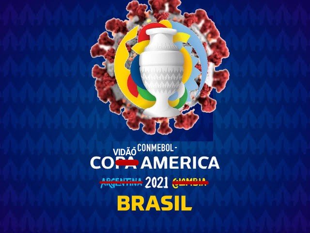 Brasil sedia Copa América com um placar de quase 500 mil mortes pela Covid-19