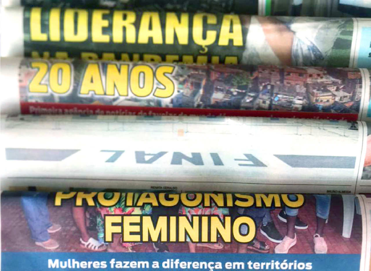 Imprensa e o jornal A Voz da Favela