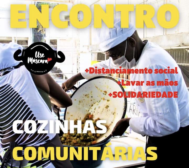 Cozinhas solidárias da Babilônia e Chapéu-Mangueira realizam grande encontro