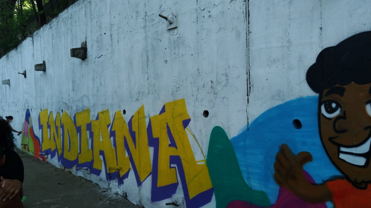 Revitalização de um dos acessos ao Morro do Borel e Indiana