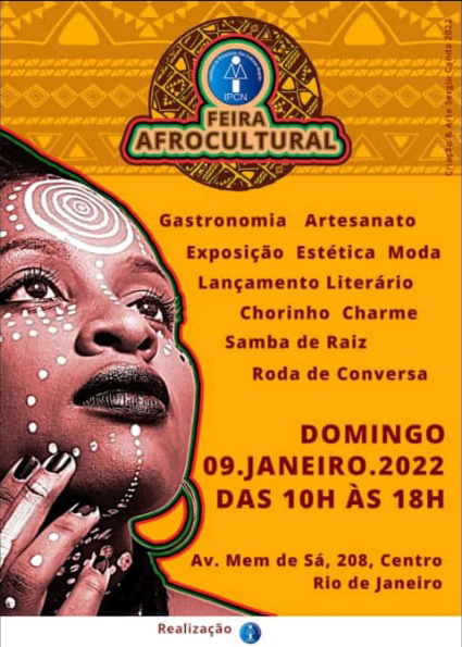 1ª Feira Afrocultural acontece neste domingo, 9, nas ruas da Lapa