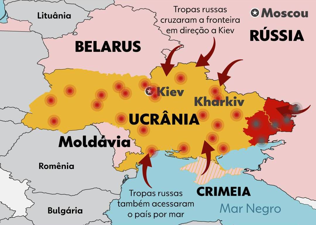 Crônica: Missão dada é missão cumprida- Putin ordena e a Rússia invade a Ucrânia