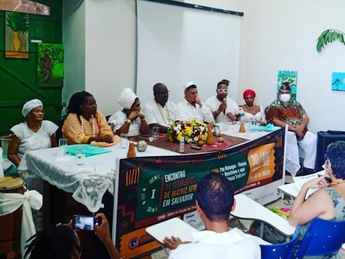 Encontro de Segmentos de Matriz Africana aborda sobre preservação de bens culturais