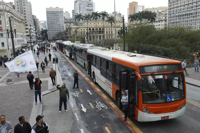 Greve de Ônibus em SP