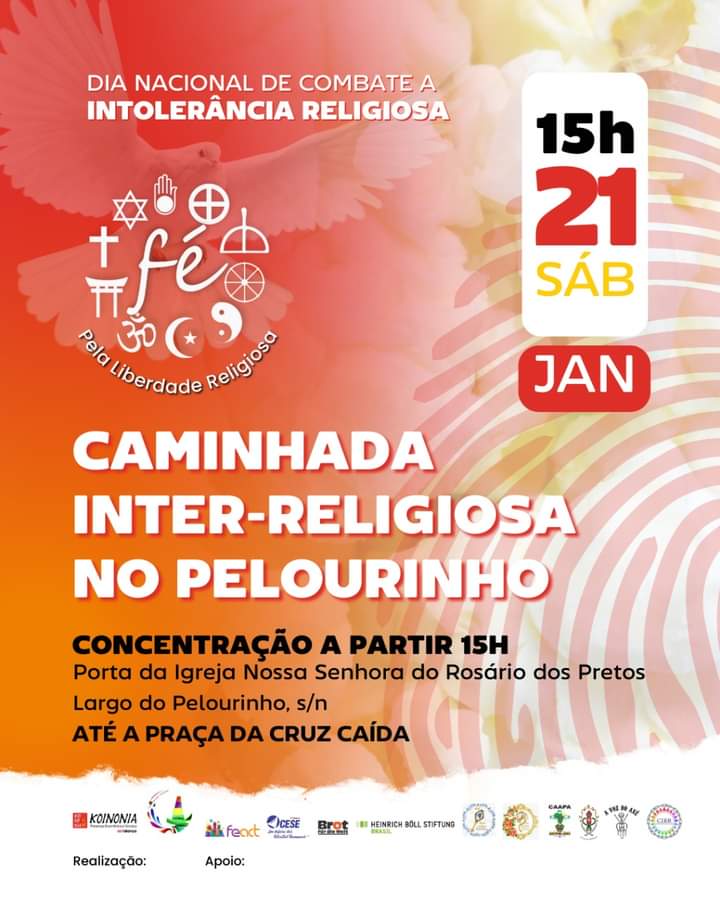 Organizações sociais promovem Caminhada Inter-Religiosa no Pelourinho