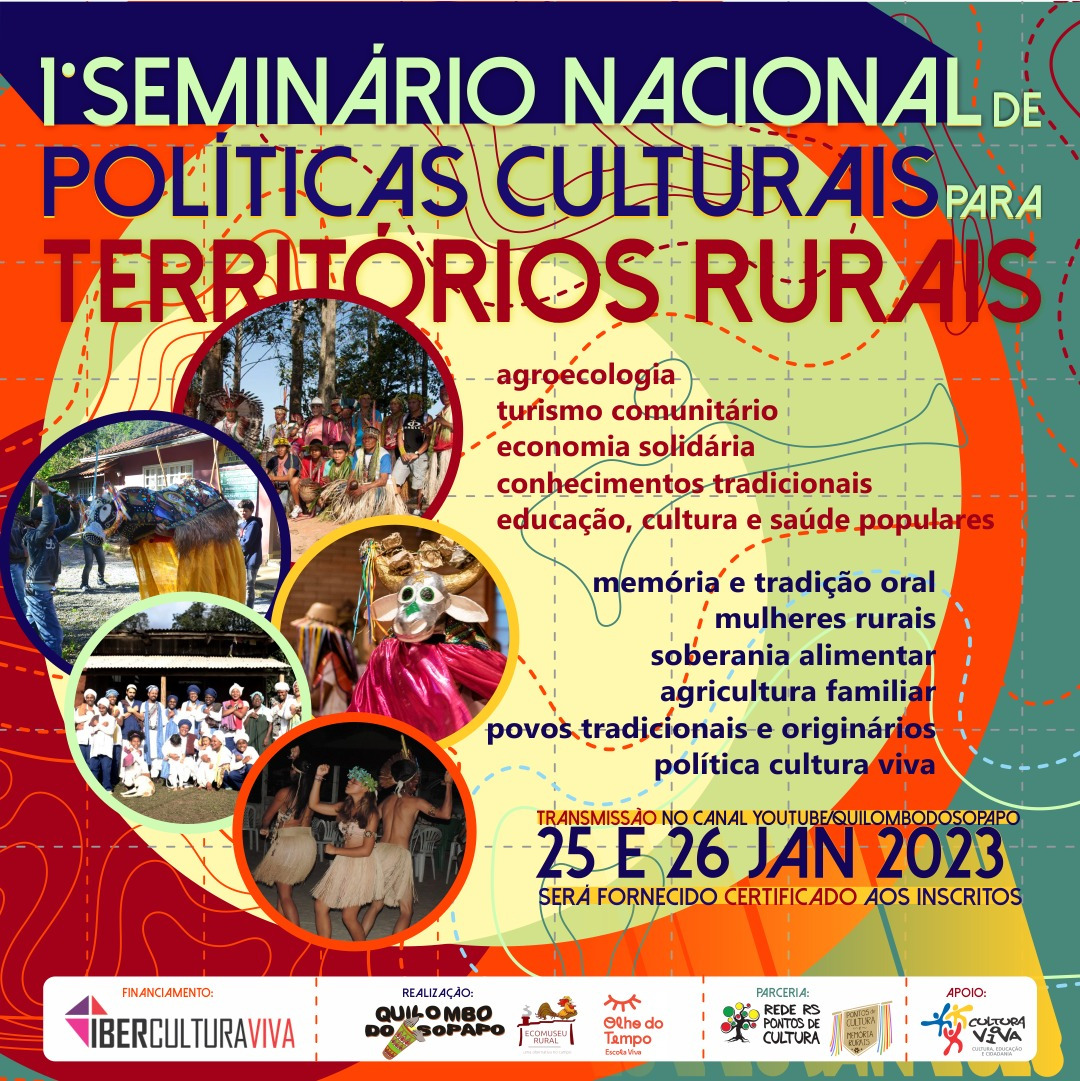 Rede Emunde apoia Seminário Nacional de Políticas Culturais para Territórios Rurais