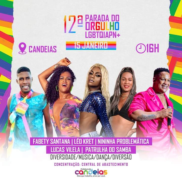 Bahia: Alegria e a Diversidade na 12ª Parada Gay de Candeias