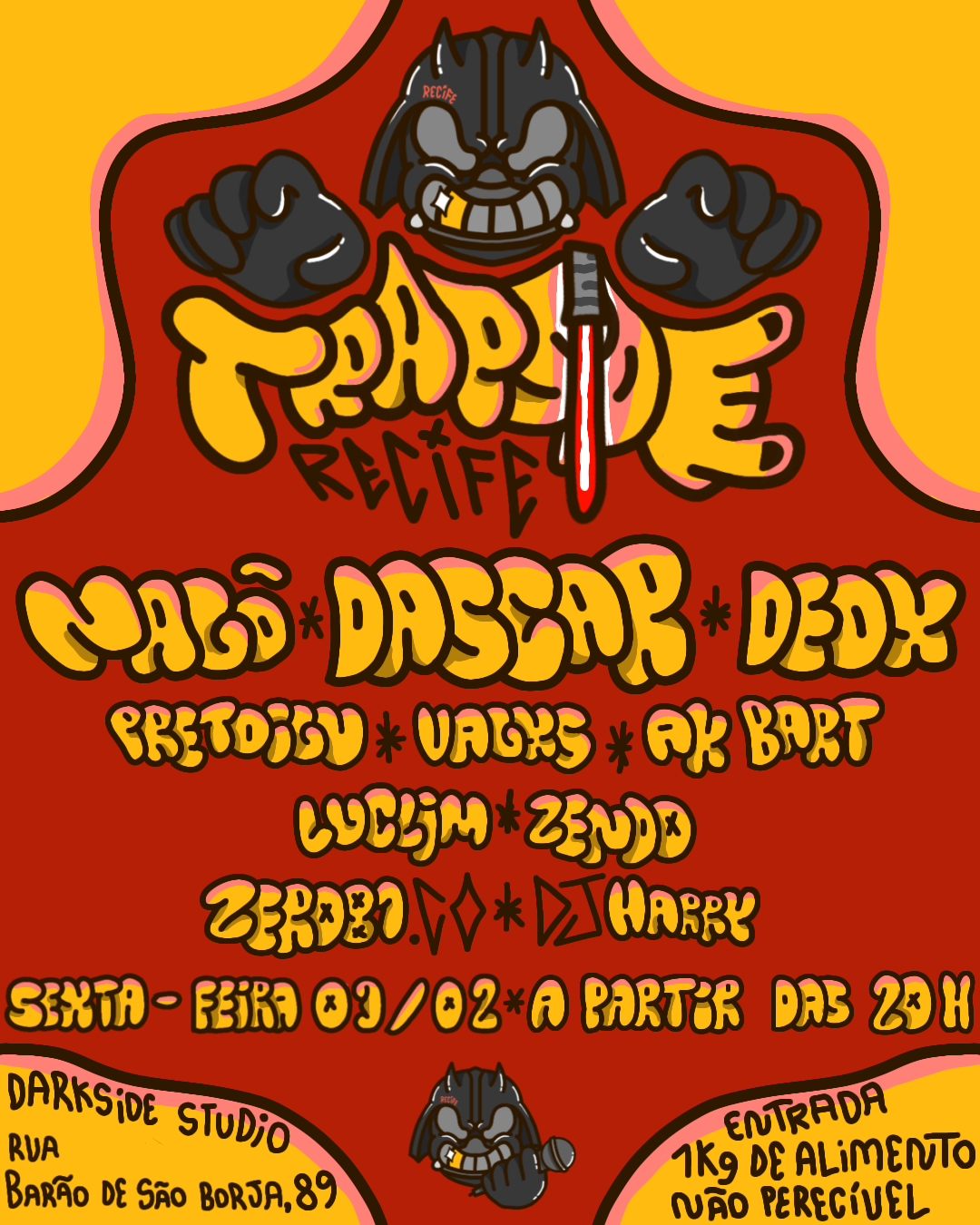 Trapside Recife acontece nesta sexta-feira