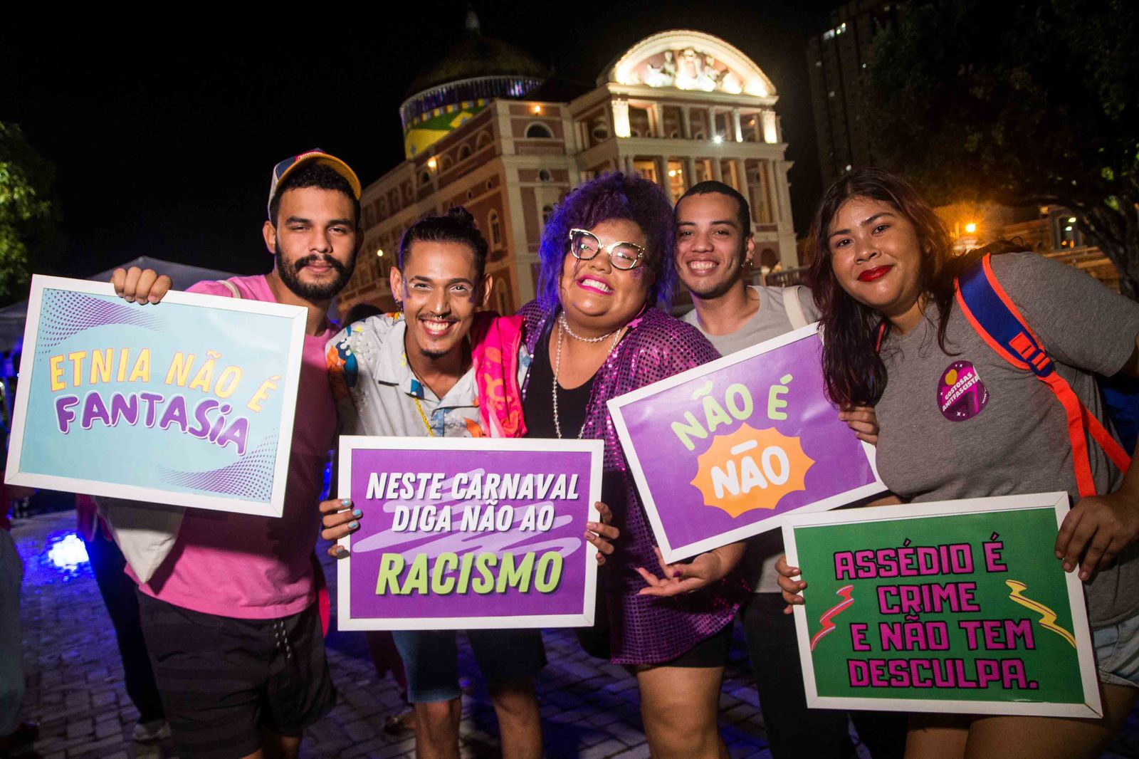 Carnaval em Manaus: coletivos realizam campanha contra assédio e racismo