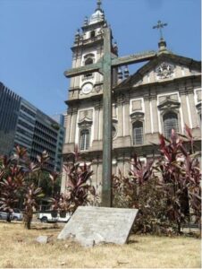 monumento da igreja da Candelária