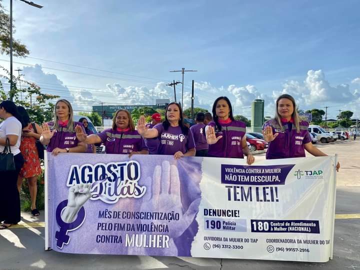 Agosto Lilás: 17° aniversário da Lei Maria da Penha