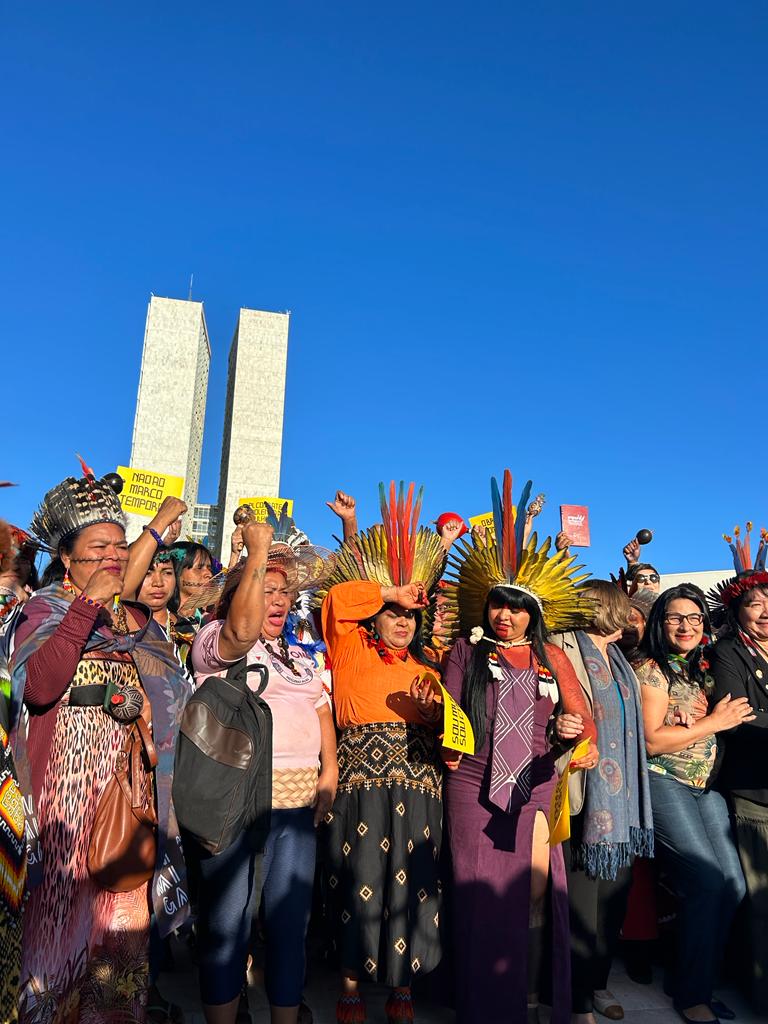 Marcha das Mulheres Indígenas é homenageada na Câmara Federal