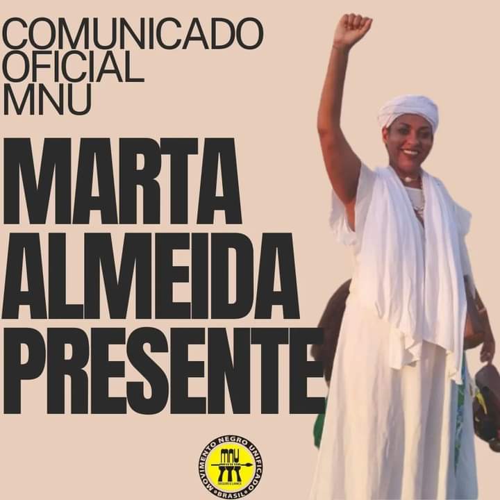 Marta Almeida será homenageada com Cortejo Afro