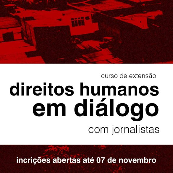 Curso gratuito para jornalistas em Direitos Humanos