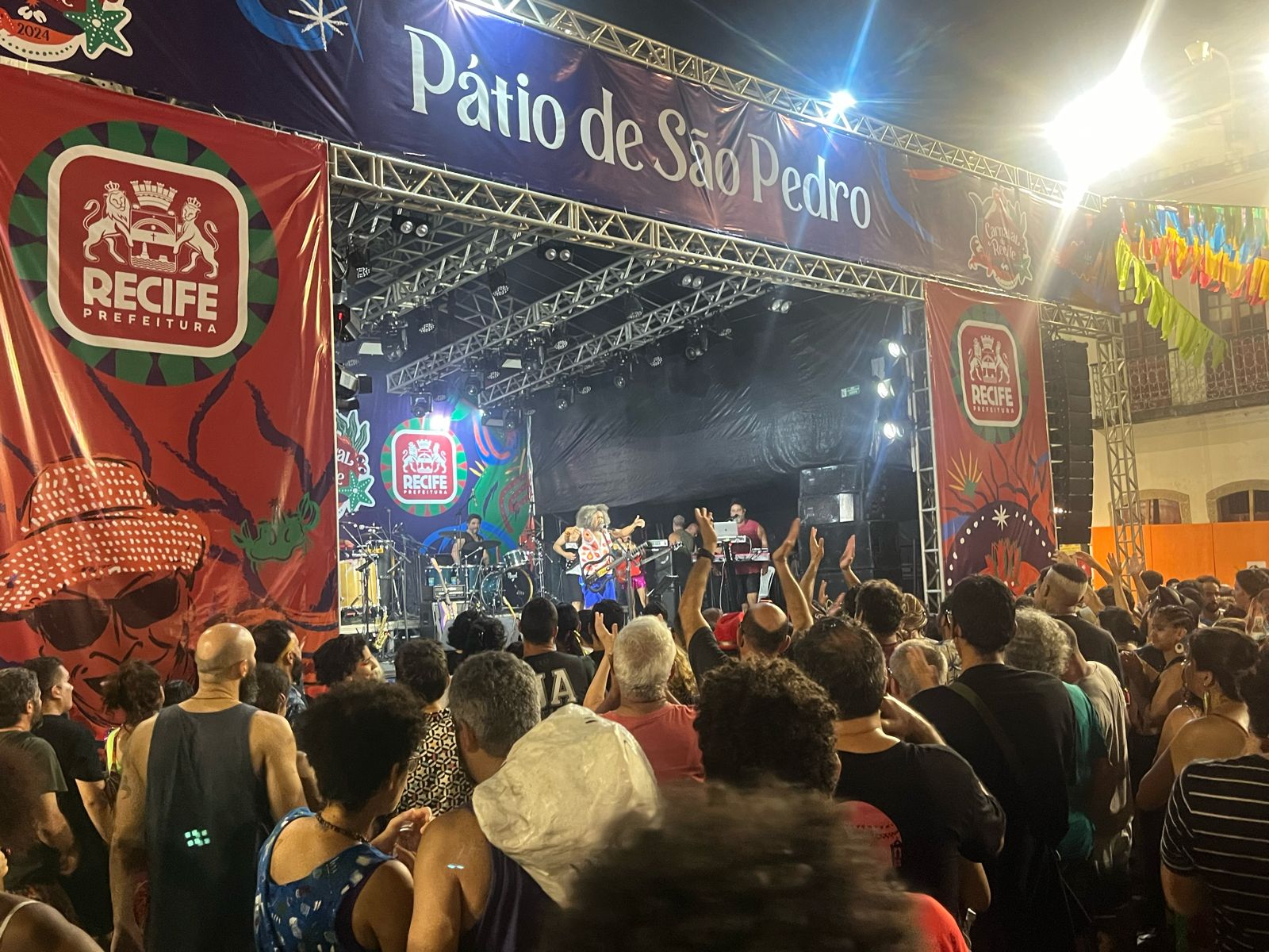 Pátio de São Pedro é um dos palcos alternativos no Carnaval do Recife