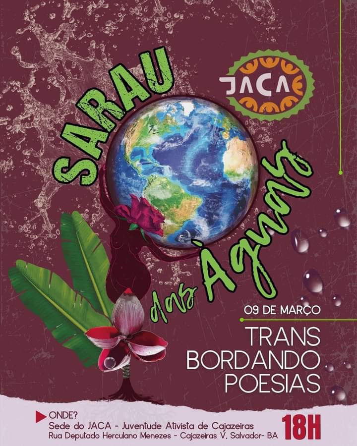 Sarau Jaca apresenta arte, poesia e cultura preta em Salvador