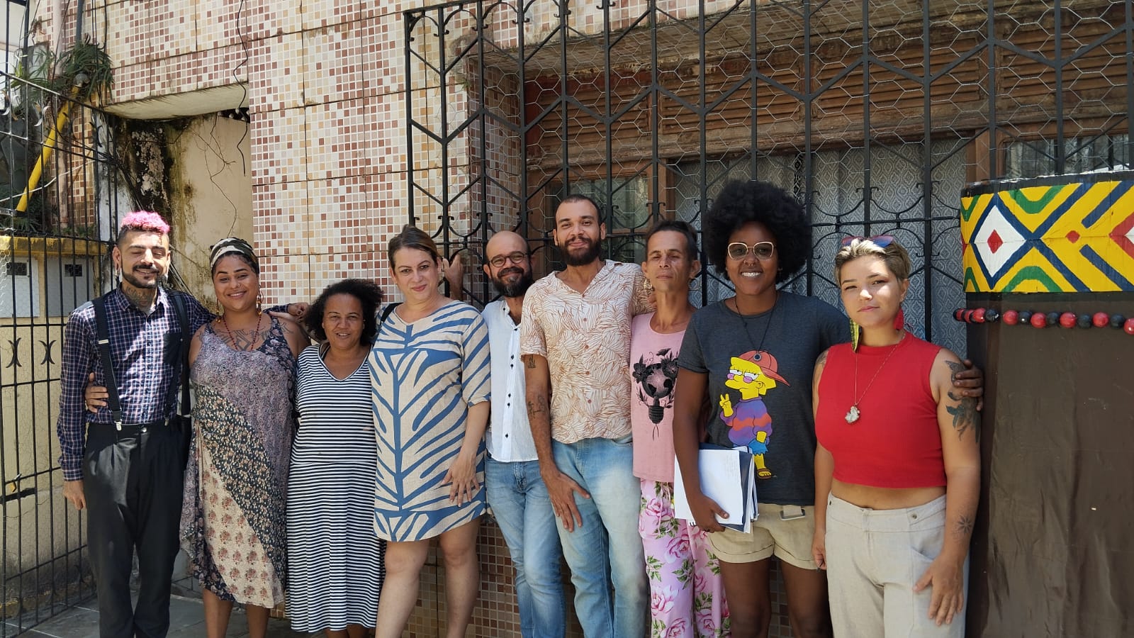 Secretária Nacional dos direitos das pessoas LGBTQIA+ visita a casa Mariele Franco em Salvador