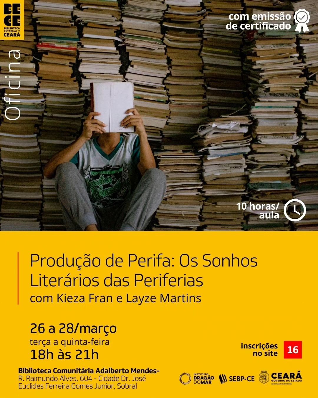 Produção de perifa: Os Sonhos Literários das Periferias