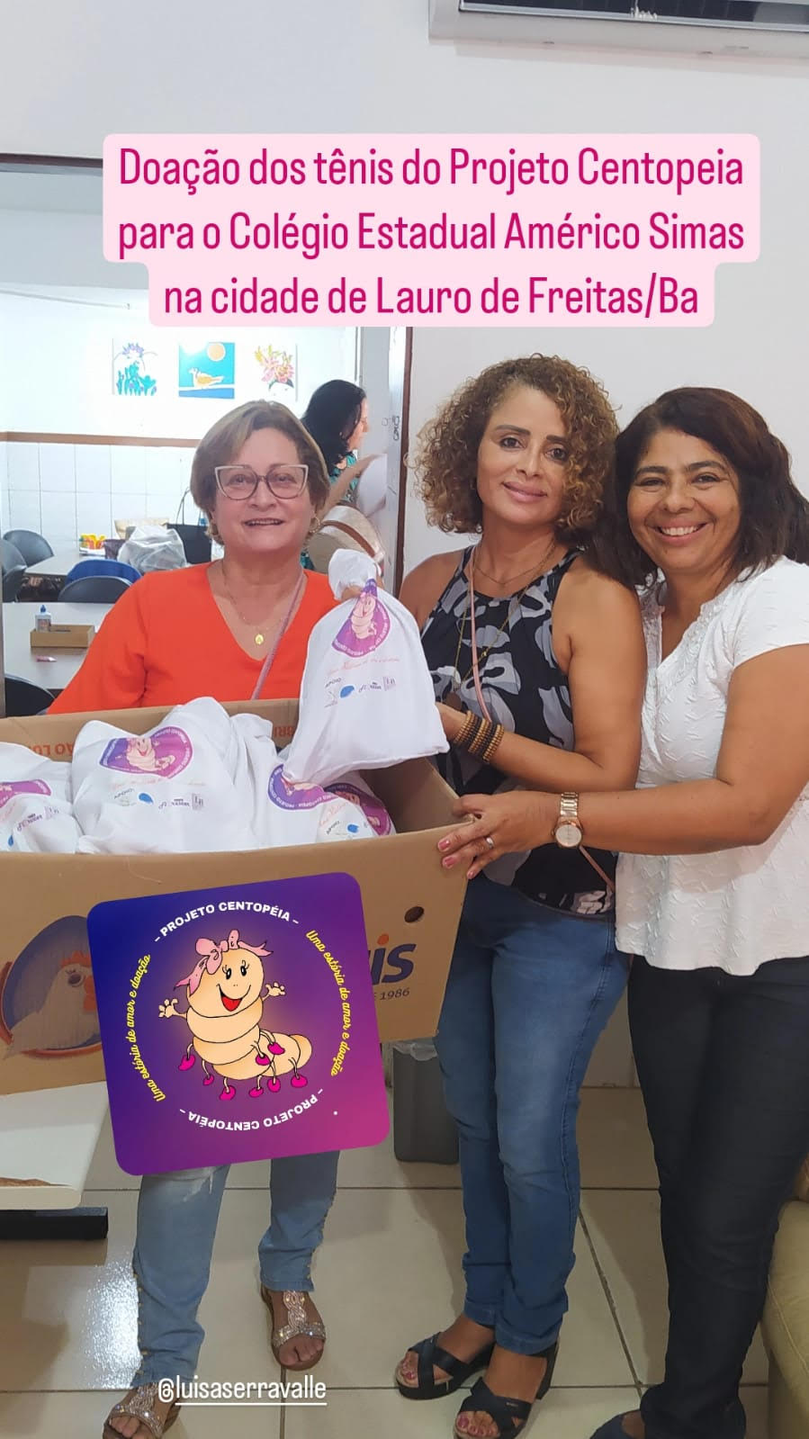 “A Centopeia Coralina”: solidariedade e inclusão em Lauro de Freitas