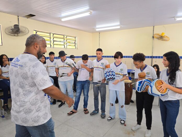 oficina de percussão
